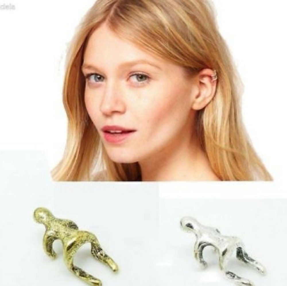 Gold Tone Ear Cuff